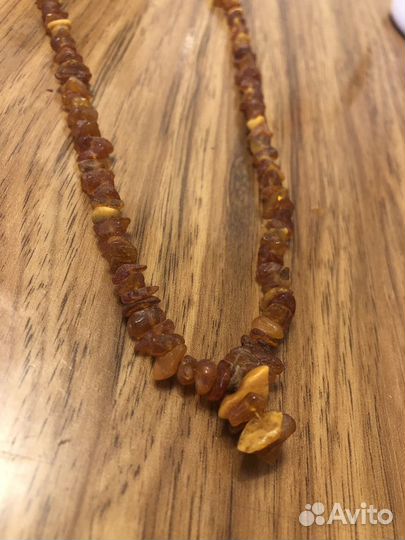 Янтарные бусы СССР