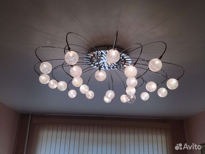 Люстра потолочная бу