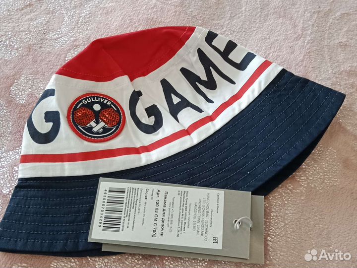 Новая панама для девочки,50