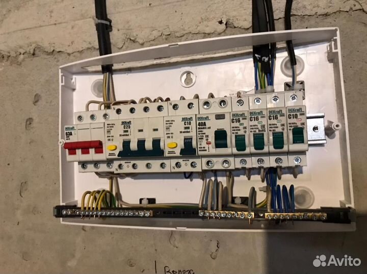 Электромонтажные работы