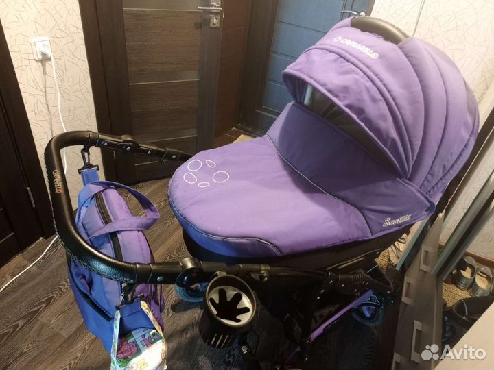 Коляска camarelo 2 в 1