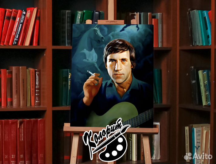 Портрет Высоцкого