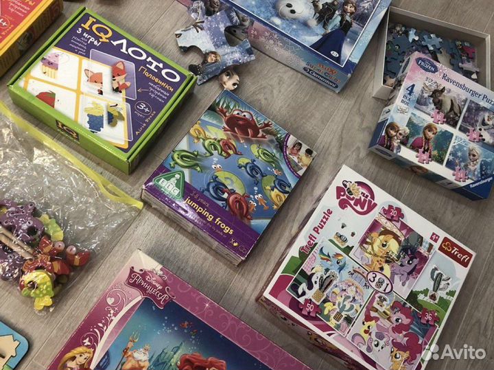 Развивающие игры и пазлы 1+