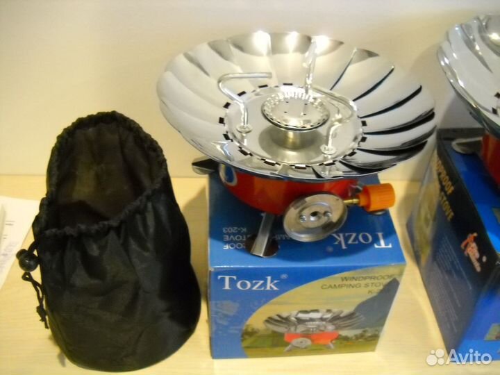 Новая газовая плита походная