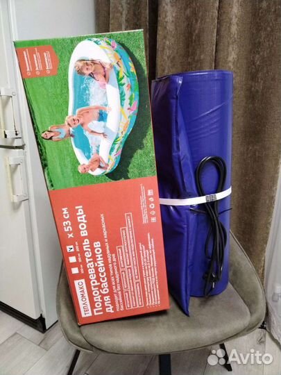 Подогреватель воды в бассейне тепломакс200 2 шт