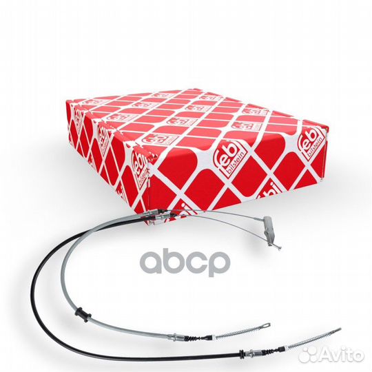 Трос стояночного тормоза opel kadett E 04450 Febi