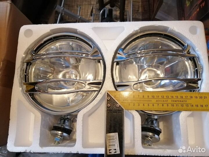 Противотуманые фары 2шт д- 20см металл
