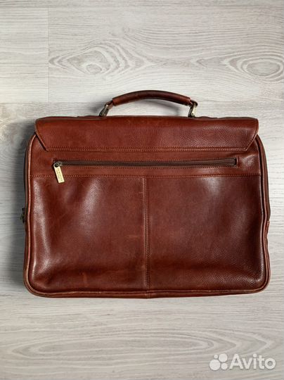 Мужской кожаный портфель dr koffer