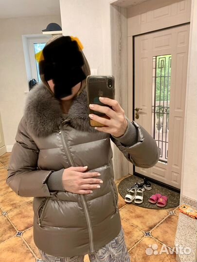 Куртка зимняя Снежная королева 42-44р