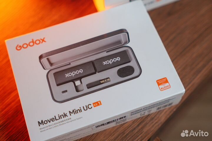 Godox MoveLink Mini UC беспроводной микрофон