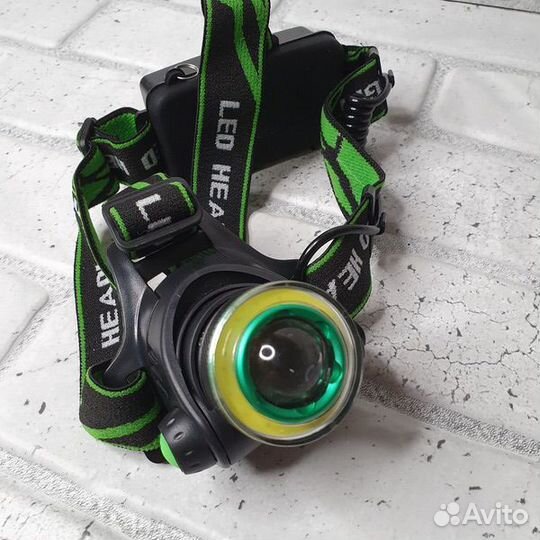 Фонарь налобный (T6- zoom) MX2120 (Черный)