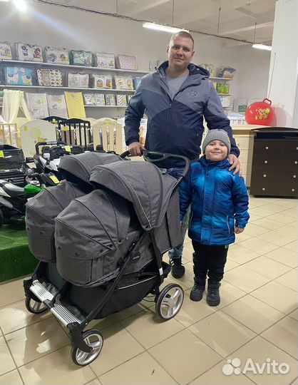 Коляска для двойни