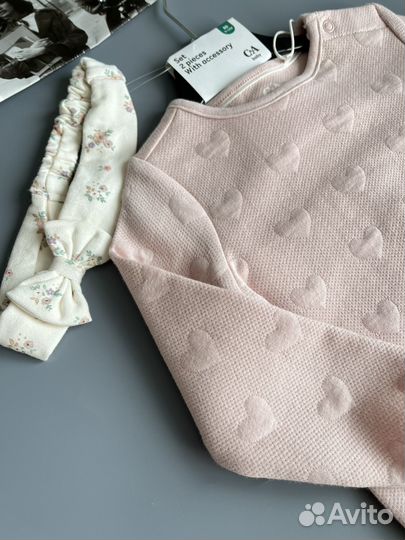 Костюм C&A (80,86,92) толстовка леггинсы повязка