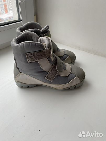 Лыжные ботинки детские inovik размер 32-34
