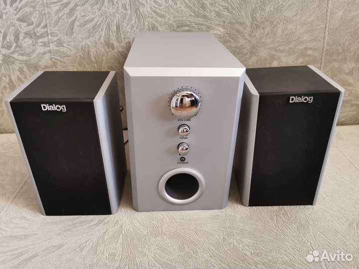 Колонки Dialog для компьютера с сабвуфером