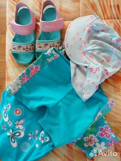Вещи для бассейна сабо 29 рр на девочку 104