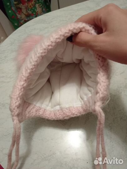 Шапка зимняя для девочки