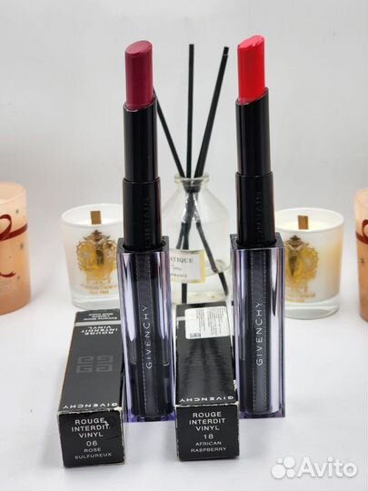 Givenchy Помада для губ Rouge Interdit Vinyl