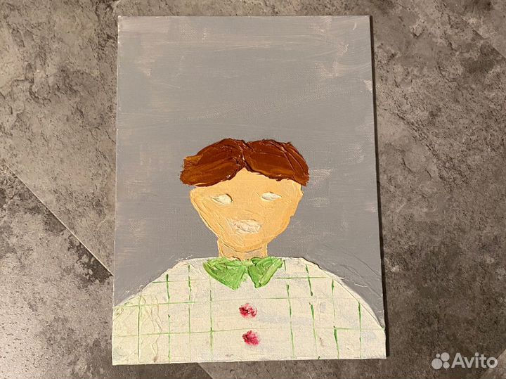 Картина маслом портрет