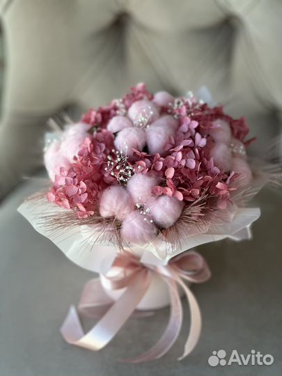 Букеты и комплзиции из стабилизированных цветов