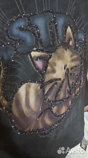 Новая футболка с пайетки 48-52 р