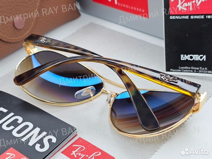 Очки Ray Ban 3386 Active Lifestyle Turtle Стекло