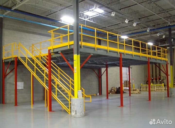 Мезонин для складских помещений