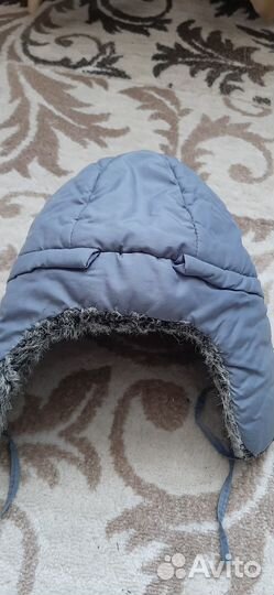 Шапка зимняя на мальчика от 3 до 5ти лет