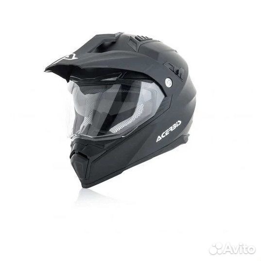 Мотошлем Acerbis flip-FS-606 Black-Matt