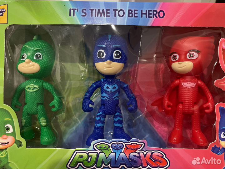 Игрушки герои в масках