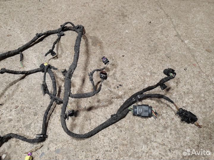 Проводка бампера передняя Volkswagen Touareg 3