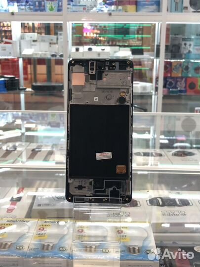 Дисплей Samsung A51 (A515) оригинал в раме