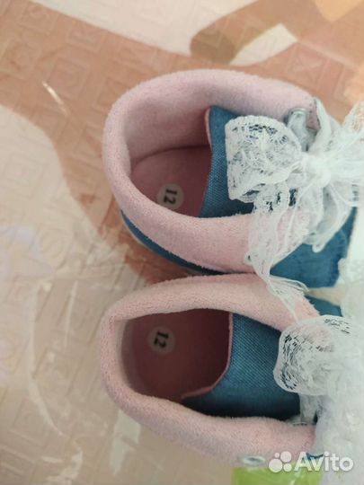 Пинетки для девочки 19 размер