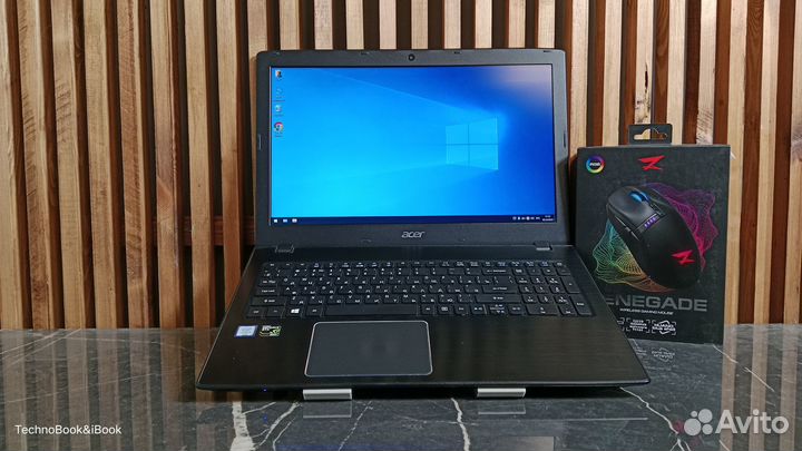 Игровой ноутбук Acer Aspire E5 на Core I5 и SSD