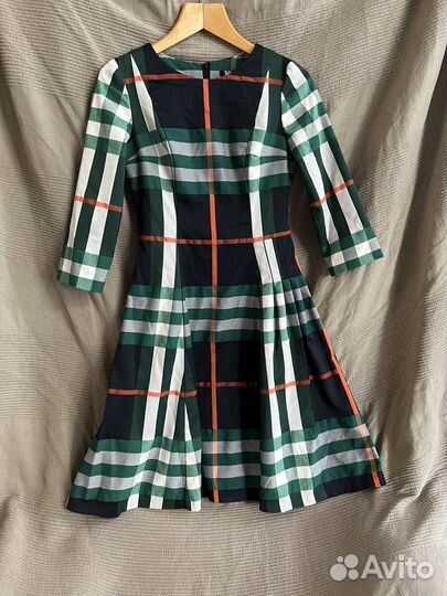 Платье клетка