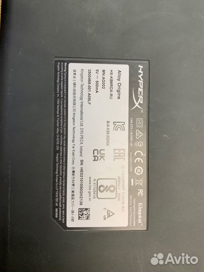 Клавиатура HyperX Alloy Origins