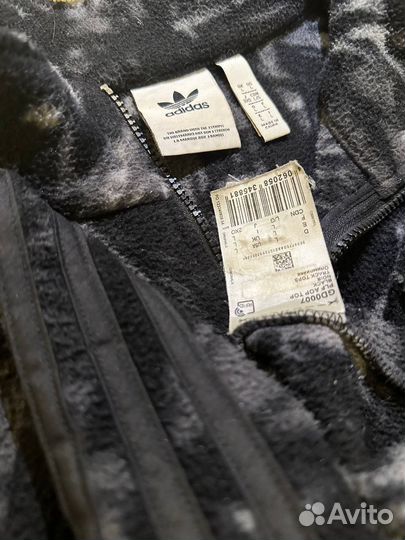 Флисовая куртка adidas оригинал