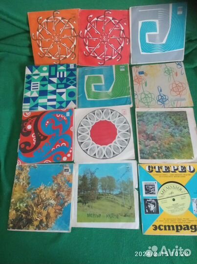 Виниловые пластинки 17.5 см