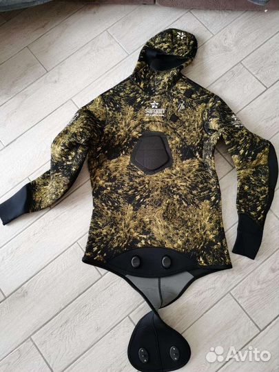 Неопреновый гидрокостюм для подводной охоты XL