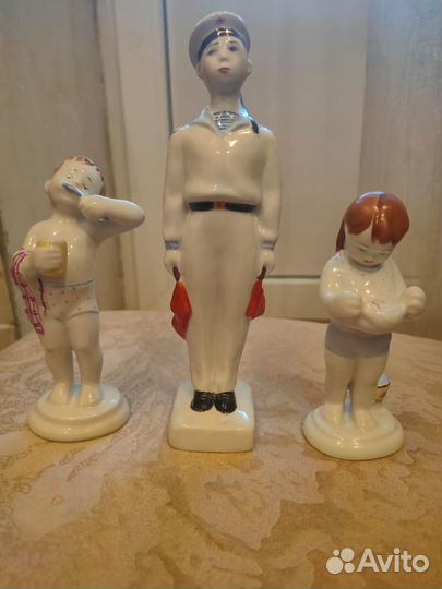Фарфоровые статуэтки лфз