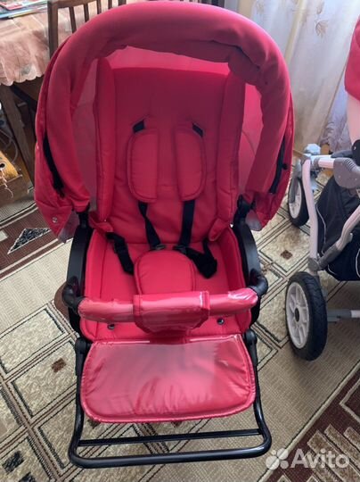 Коляска 2 в 1 + автолюлька даром