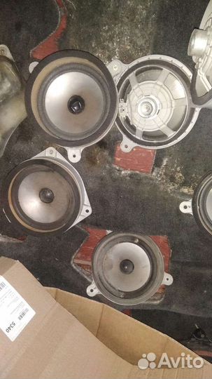 Динамики и сабвуфер subaru tribeca