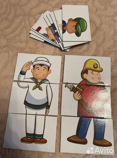 Развивающие карточки для детей 3-5 лет