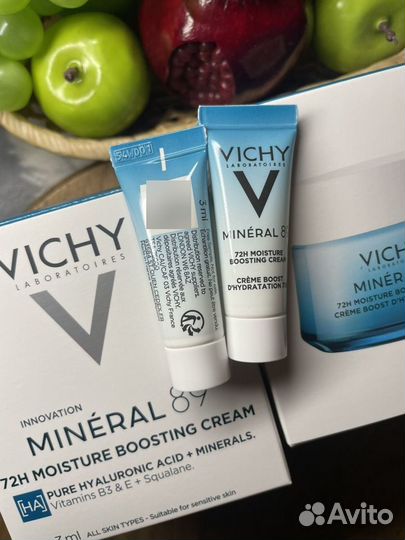 Vichy Mineral 89 Увлажняющий крем 3мл