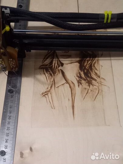 Выжигание портретов на дереве