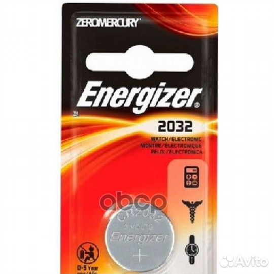 Батарейка CR2032 FSB1 E301021302 Energizer