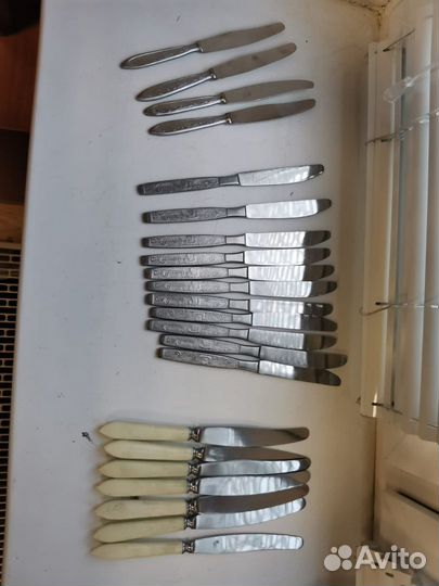 Нож столовый времён СССР 22 штуки