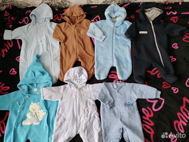 Вещи на мальчика до 5мес