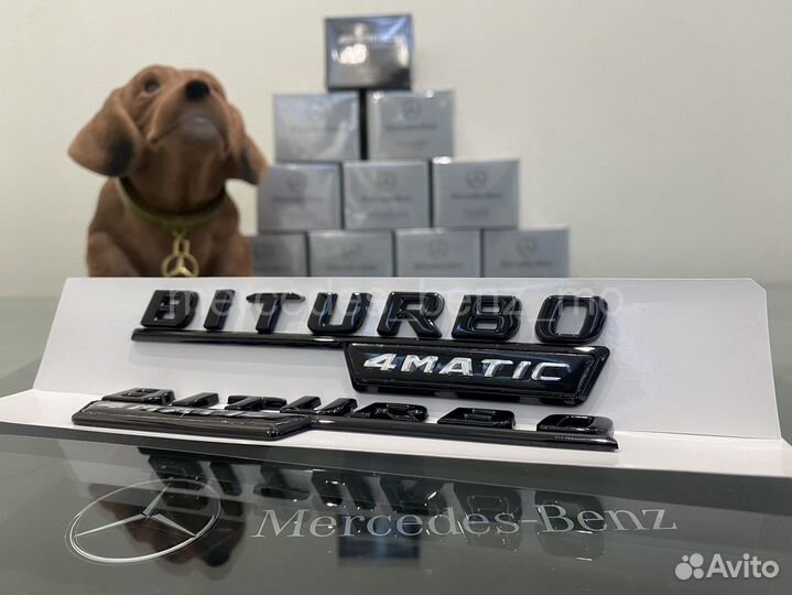 Шильдик Biturbo 4 matic Metcedes Benz