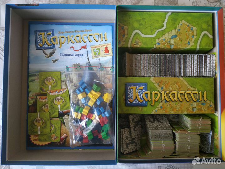 Каркассон (двойной комплект) + дополнение 